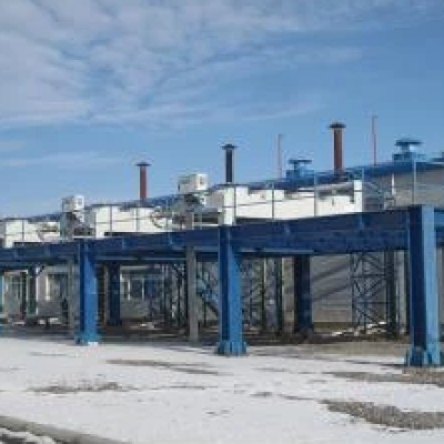 Орталық Азия құбырының C сызығы 16×1160 кВт газ генераторлары
