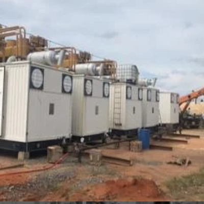 Нигерия 20 × 600 кВт, 2 × 500 кВ табиғи газ генераторлары