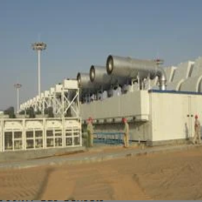 Нигер 6 × 1,2 МВт газ генераторлары + 1 × 800 кВ дизельдік генераторлар