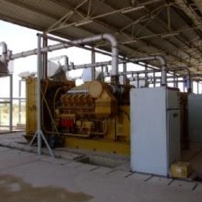 Чад 5 × 1000 кВт дизельдік генераторлар