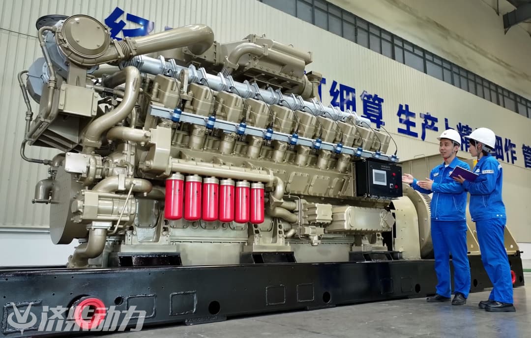 L20V жоғары қуатты газ генераторлық қондырғысы